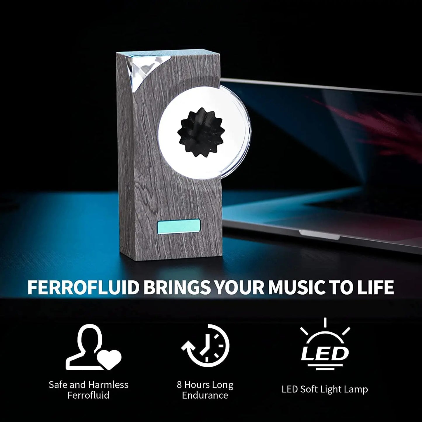 Ferrofluid Speaker – Watch magnetic liquid dance to your music