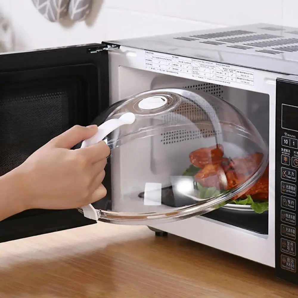 Microwave Splatter Cover – Anti-Splash Lid for Mess-Free Heating