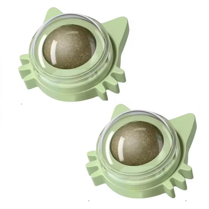 Catnip Ball – Interactive Toy & Teeth Cleaner for Cats