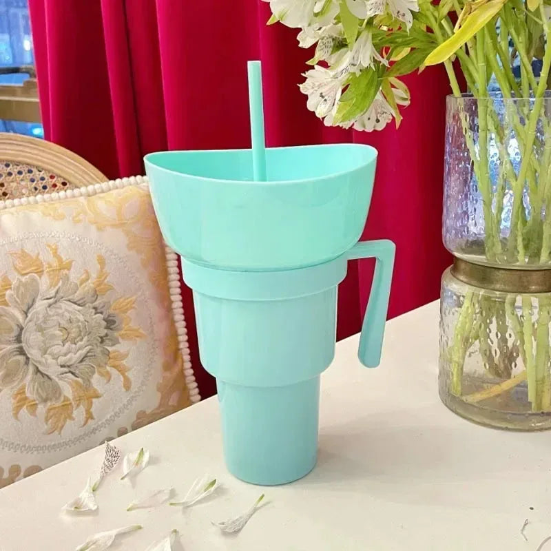 2-in-1 Popcorn & Drink Cup