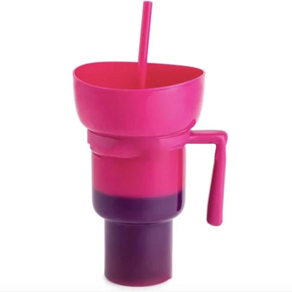 2-in-1 Popcorn & Drink Cup