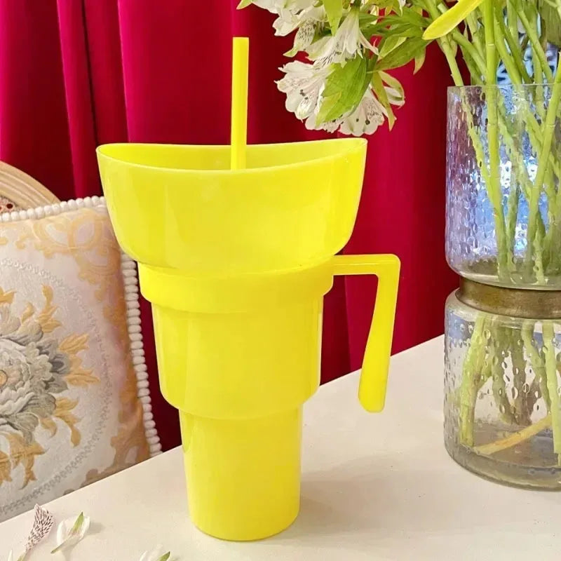 2-in-1 Popcorn & Drink Cup