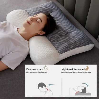 Ergonomic Memory Foam Pillow – Orthopaedic Neck & Shoulder Pain Relief