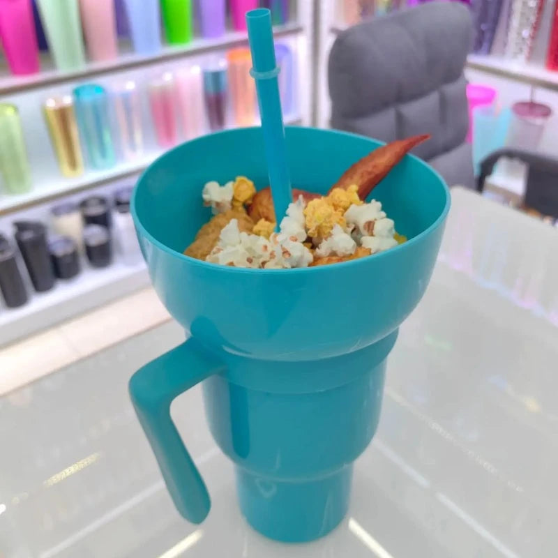 2-in-1 Popcorn & Drink Cup