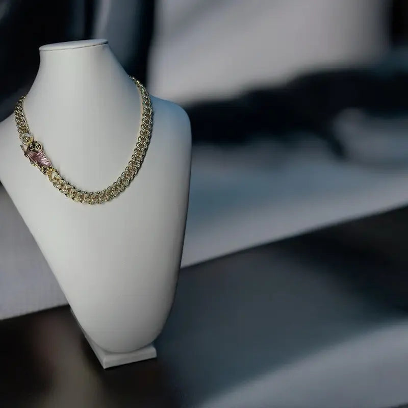 Miami Cuban Chain Necklace – Gold-Plated Statement Jewelry