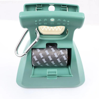PawPort Foldable Dog Poop Scooper – Travel-Friendly Waste Picker & Bag Dispenser